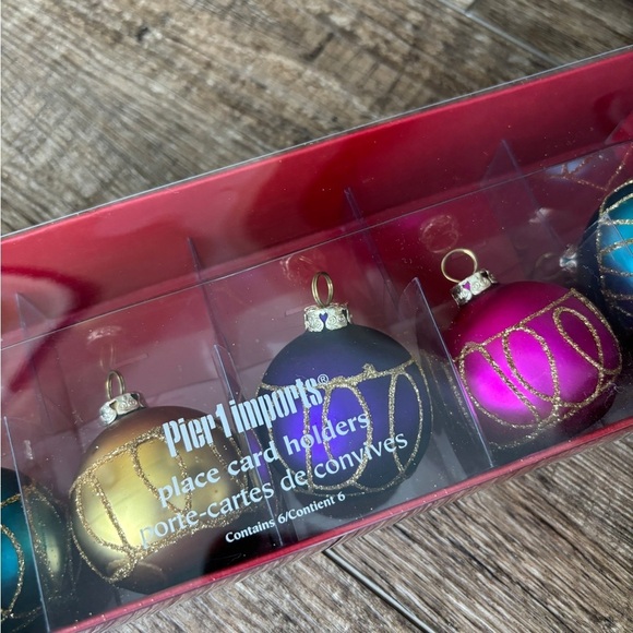 Pier 1 Imports Ornament Place Card Holders - Picture 4 of 6